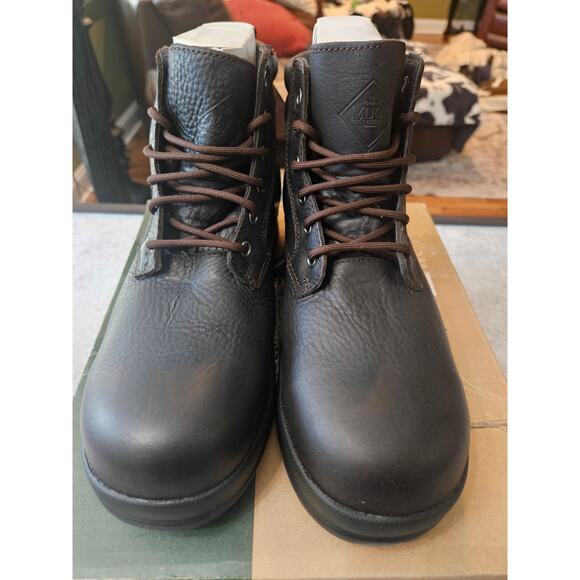 Original Muck Boot Chore Farm Leather Black Coffee Size 9.5 main image 5